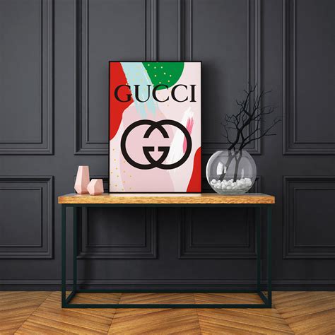 gucci art prints|gucci print images.